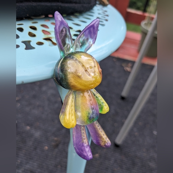 Bunny Rabbit Magnet Handmade Resin Art Cute Gift Rabbits Bunny kawaii - Picture 5 of 9